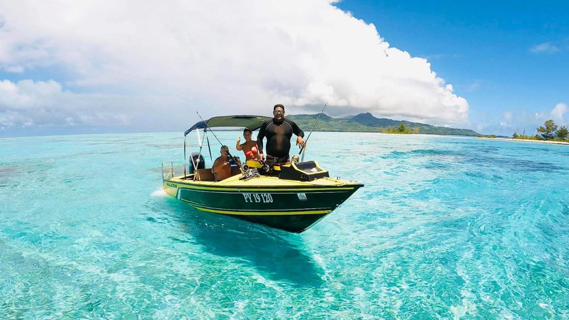Mara'Ai Le Spot Tubuai, Chambre Triple Deluxe Mahu Sdb Privee Avec Piscine Mataura Dış mekan fotoğraf